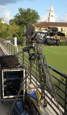 Streaming Rack and Camera