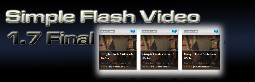 Simple Flash Video 1.7 Final