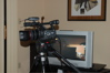 Canon XH-A1 with a HDTV