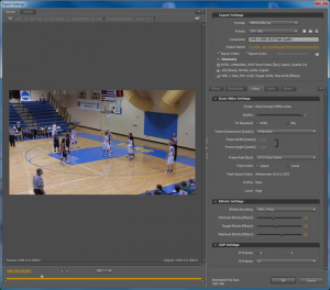 Video Encoder Settings