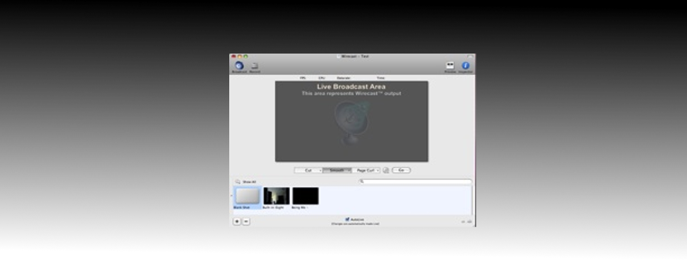 Wirecast Broadcaster